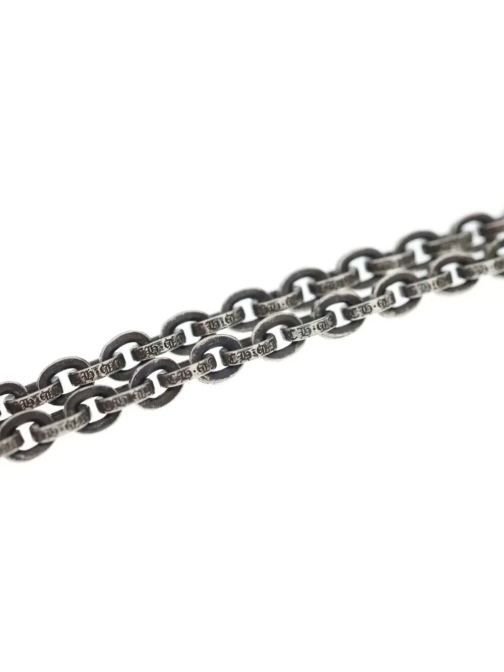 Chrome Hearts Paper Chain 18 Necklace Silver